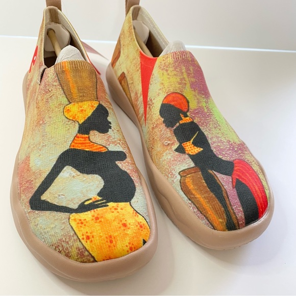 Size 9 NWT UIN Slip On Shoes Comfortable Loafers Dance Now - Picture 5 of 8